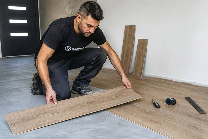 Instalación de suelo laminado
